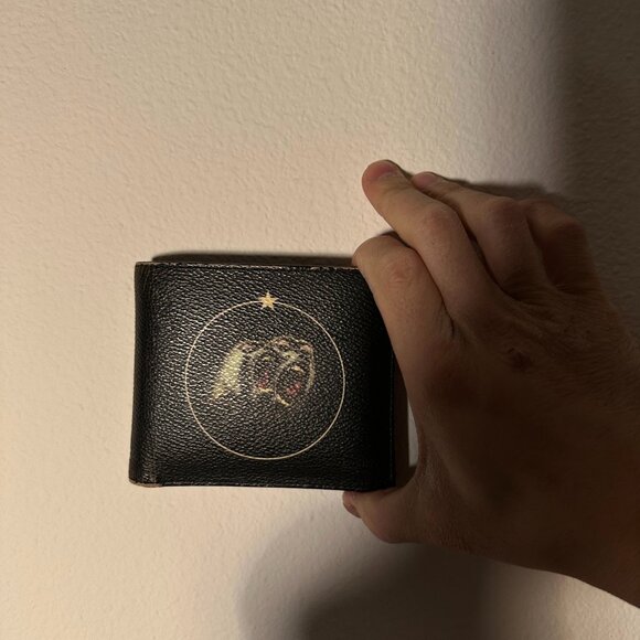 🖤 GIVENCHY Rare Rottweiler Print Bifold Wallet ⭐️ - Picture 5 of 5